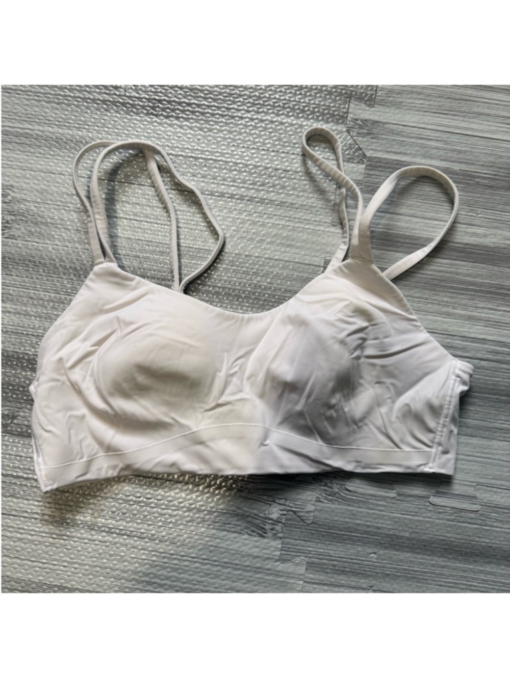 Lululemon Seamless White Everyday Bralette